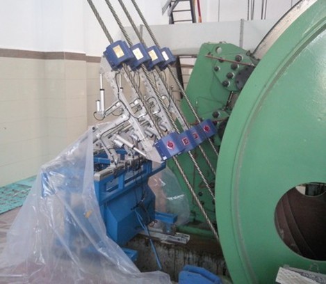 鋼絲繩在線自動檢測系統